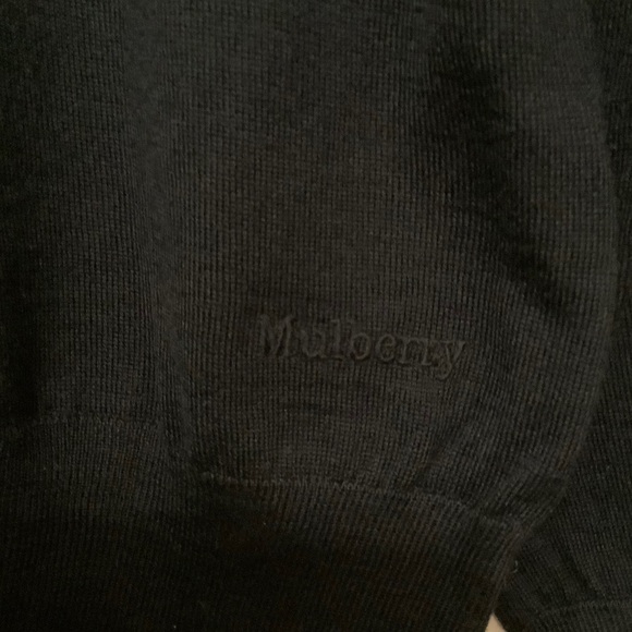 Mulberry Dark Navy Wool Blend Jumper Sweater​​​​​​ - Picture 4 of 15